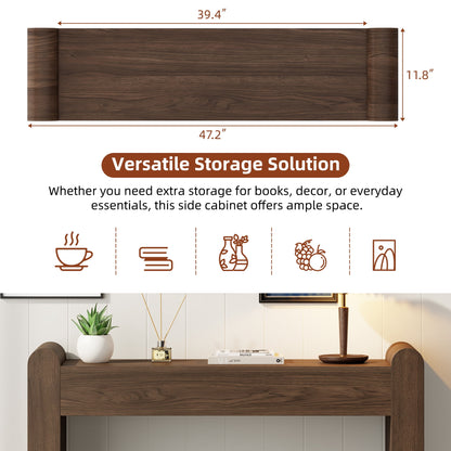 Laintene Console Table for Entryway, Wooden Sofa Table Behind The Couch, Modern Narrow Console Table for Living Room, Hallway, Natural Oak