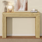 Laintene 43" Entryway Table, Narrow Console Table with Storage Behind Couch Sofa Table for Entry Way Living Room, Easy Assembly, Wild Oak