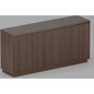 Laintene Sideboard Buffet Cabinet with Storage, 63" Mid-Century Fluted Storage Cabinet with 4 Doors and Adjustable Shelves, Accent Sideboard for Dining Room, Living Room, Entryway, Walnut